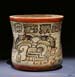 Maya Vase with Hieroglyphs K5424 ©Justin Kerr - Click to view Kerr rollout