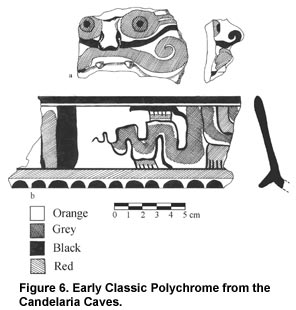 Figure 6. Early Classic Polychrome from the Candelaria Caves.