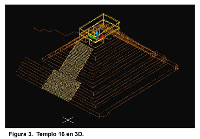 Figura 3. Templo 16 en 3D. Haga clic para agrandar.