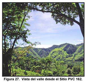 Figura 27. Vista del valle desde el Sitio PVC 162.