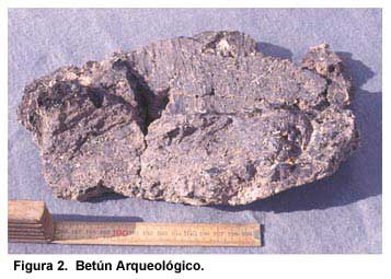 Figura 2. Betún Arqueológico.