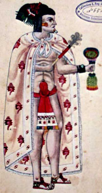 Image from Portion of Page 107r of Codex Ixtlilxochitl
